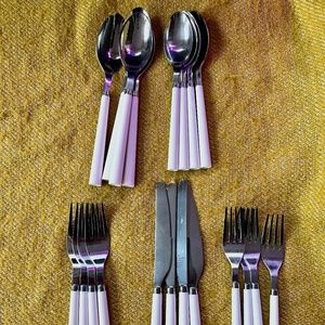 Kate Spade/Lenox Cream Flatware - Full Set (20 piece)